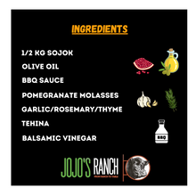 Load image into Gallery viewer, Sojok Pomegranate Recipe وصفة سجق دبس رمان

